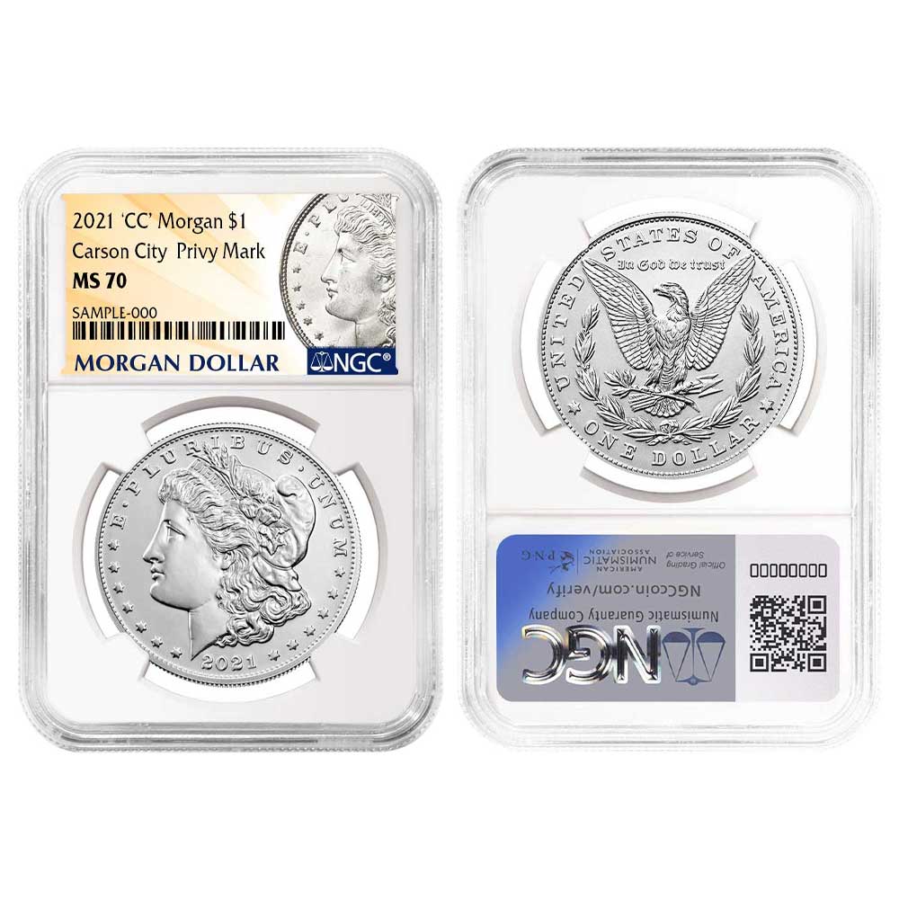 2021 $1 Morgan Silver Dollar 