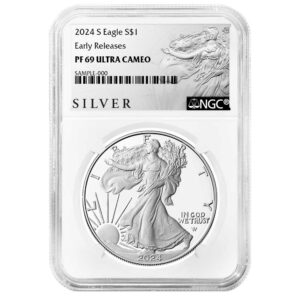 2024-S Proof $1 American Silver Eagle NGC PF69UC ER ALS Label