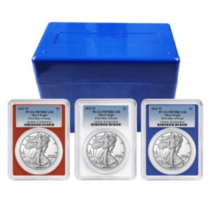 2023-W Proof $1 American Silver Eagle 3pc Set