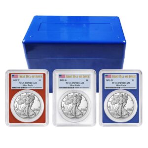 2023-W Proof $1 American Silver Eagle 3pc Set
