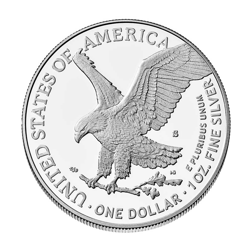 2024S Proof 1 American Silver Eagle Box, OGP & COA Pinehurst Coins
