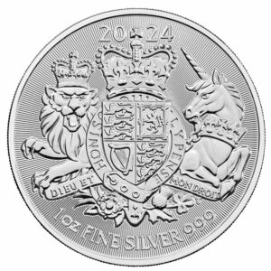 2024 U.K. 2 Pound Silver British Royal Arms .999 1 oz BU
