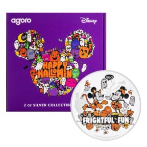 2024 Disney Halloween 2 oz Silver Coin By Agoro