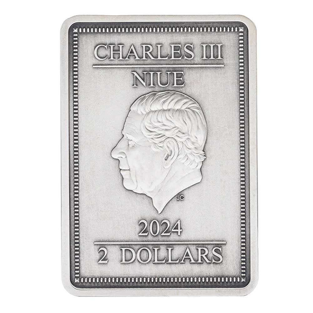 2024 Marvel Spiderman Villains Kingpin 1 oz Silver Coin By Agoro