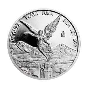 2024 Proof Silver Mexican Libertad Onza 1/4 oz