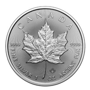 2025 $5 Silver Canadian Maple Leaf 1 oz Brilliant Uncirculated