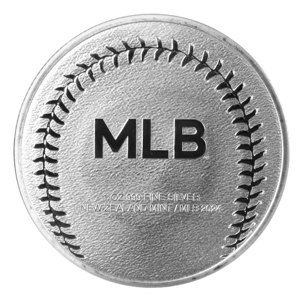 MILINDA ミリンダスタートアップセット SILVER 1 oz New Zealand Mint MLB Silver Medallion - Pinehurst Coins
