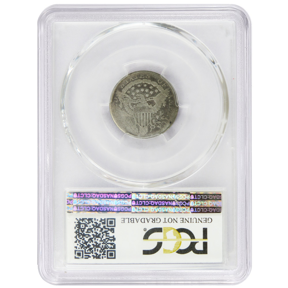 1800 Draped Bust Dime PCGS Genuine Cleaned AG Details - Pinehurst