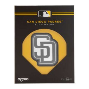 2025 MLB San Diego Padres 3 oz Silver Coin