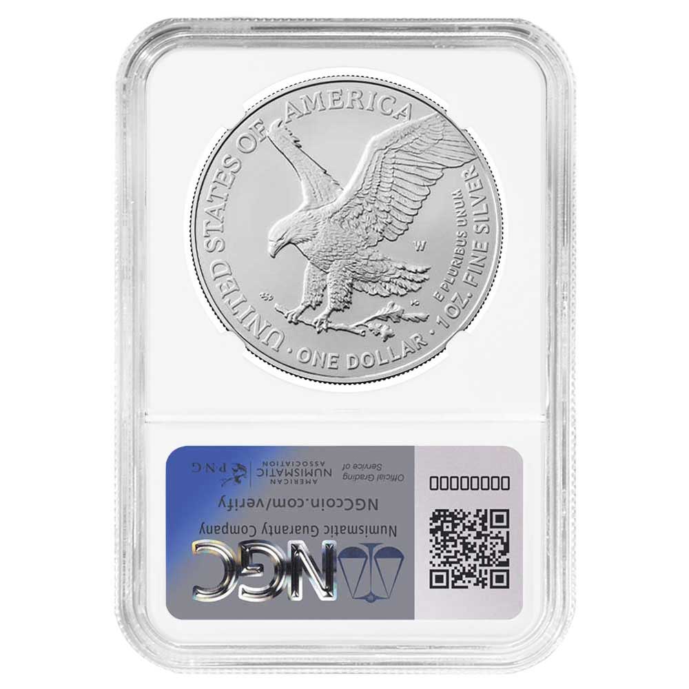 2025-W Burnished $1 American Silver Eagle AR Advance Releases