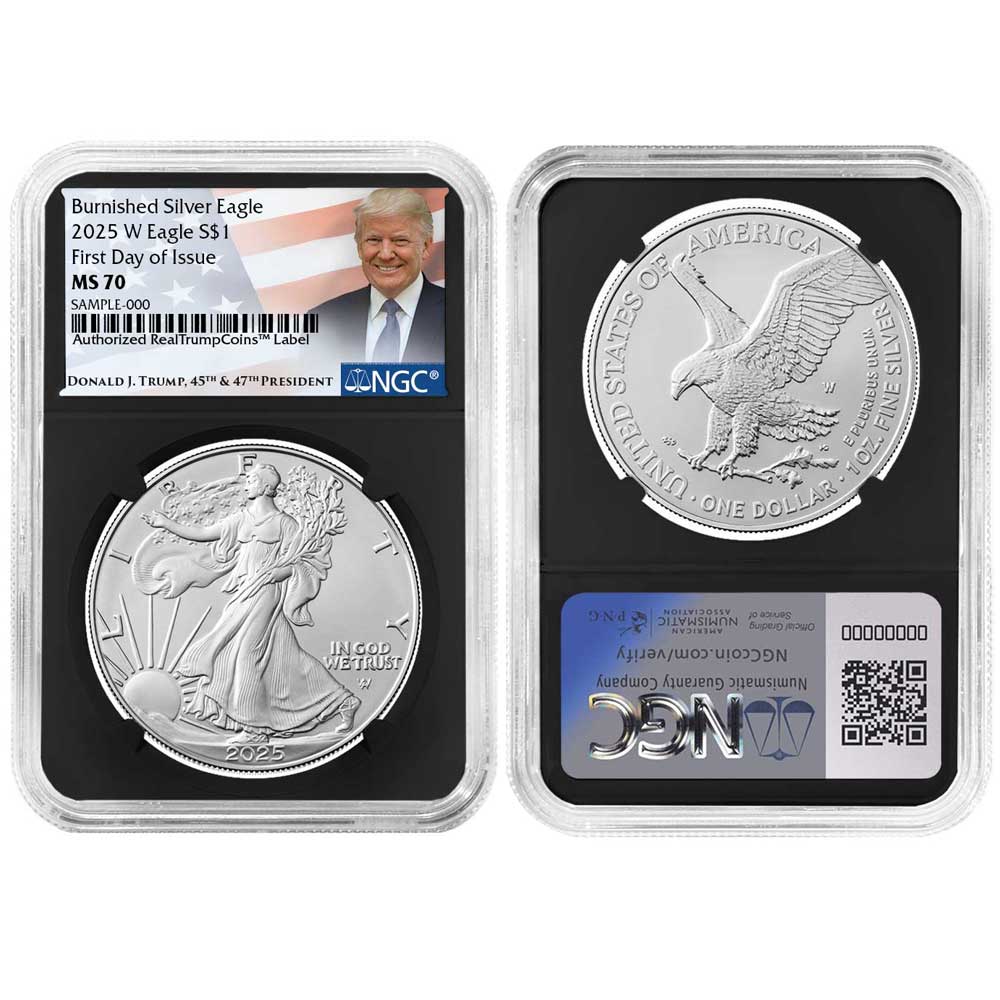 【英米友好】2025年 ブリタニア＆リバティ 銀貨 1オンス NGC MS70 保証書付き・ミントロール入り] 2025年 (新品) アメリカ 「イーグル