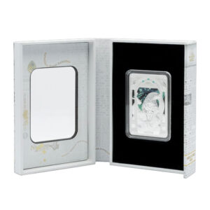 2025 Harry Potter Magical Creatres Nagini 1 oz Silver Coin By Agoro Mintage of 2000