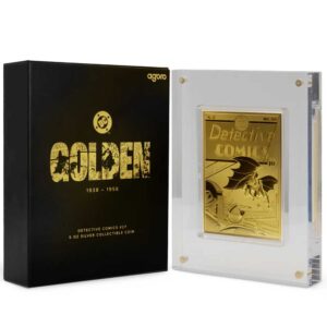 2025 90 years of DC Golden Era Detective Comics 5 oz Silver Coin By Agoro Mintage of 500