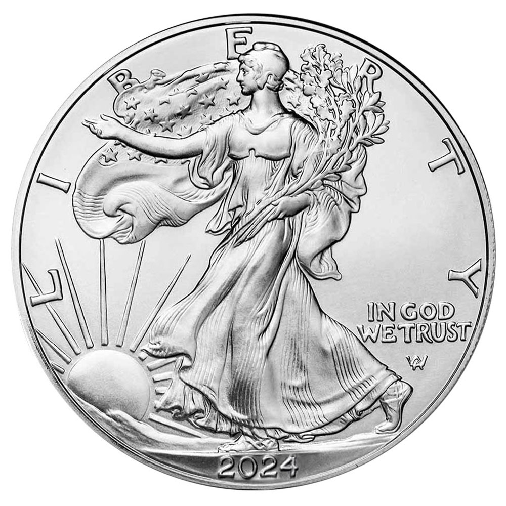 An American Silver Eagle Coin from Pinehurst Coins
