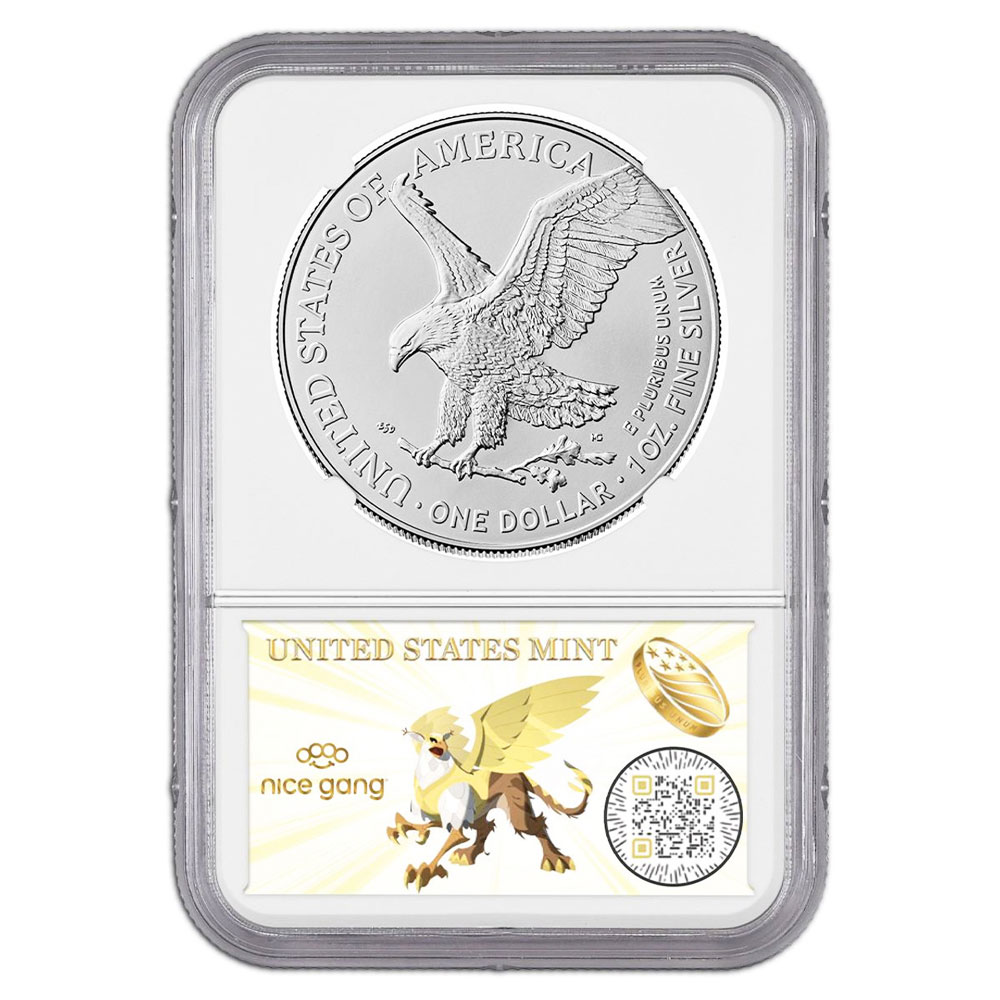 2025 American Silver Eagle First Eagle Privy NGC MS70​ - Pinehurst