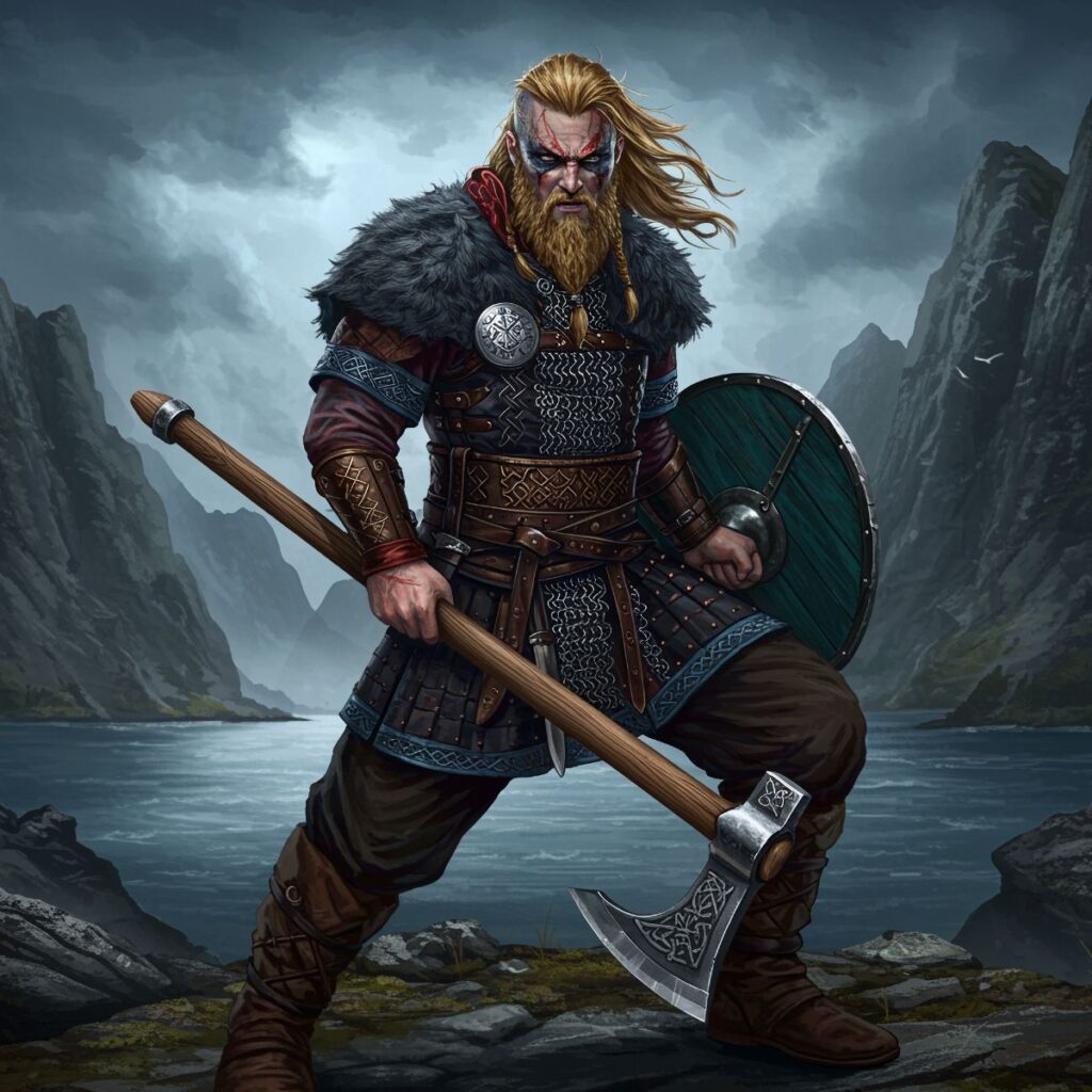 AI Rendition of Eric Bloodaxe