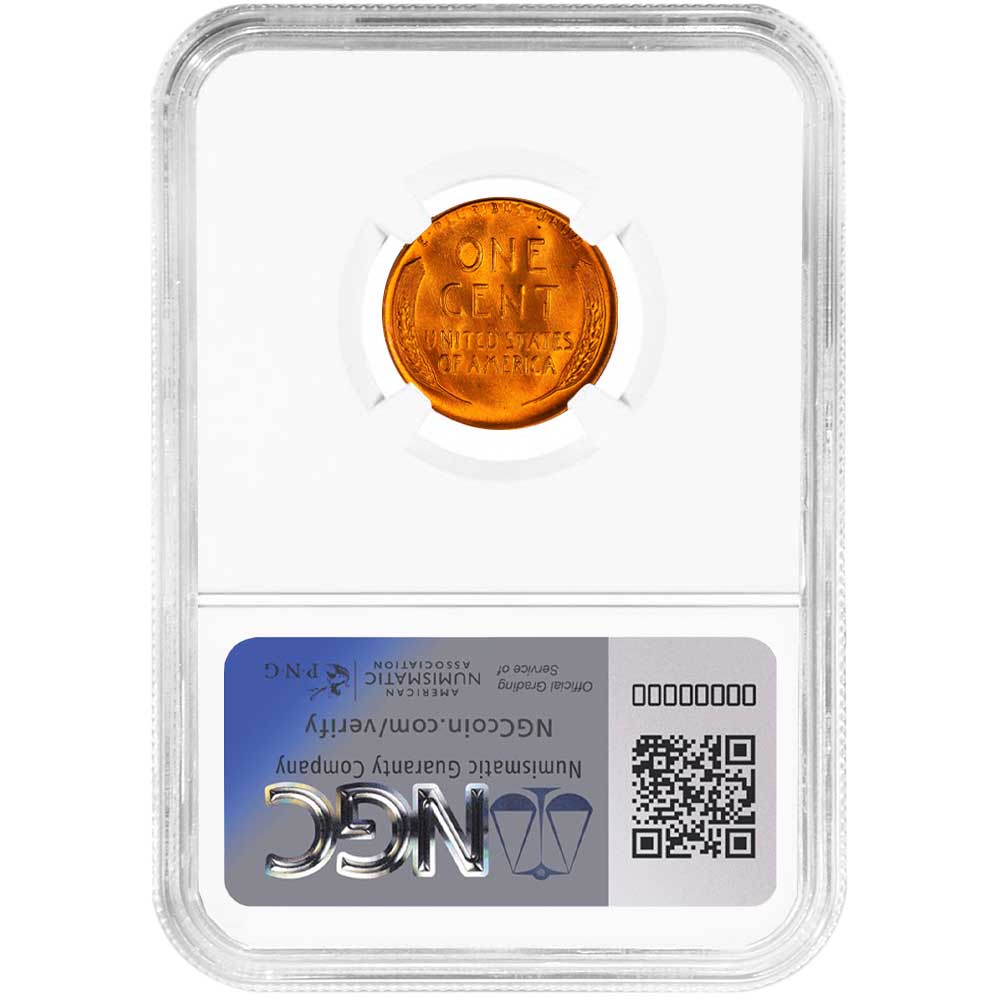 1957-D Lincoln Wheat Cent NGC MS67RD - Pinehurst Coins