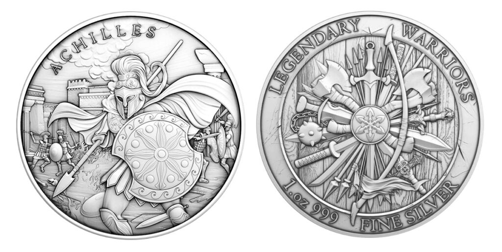 Achilles: Immortal Glory in Myth - Pinehurst Coins