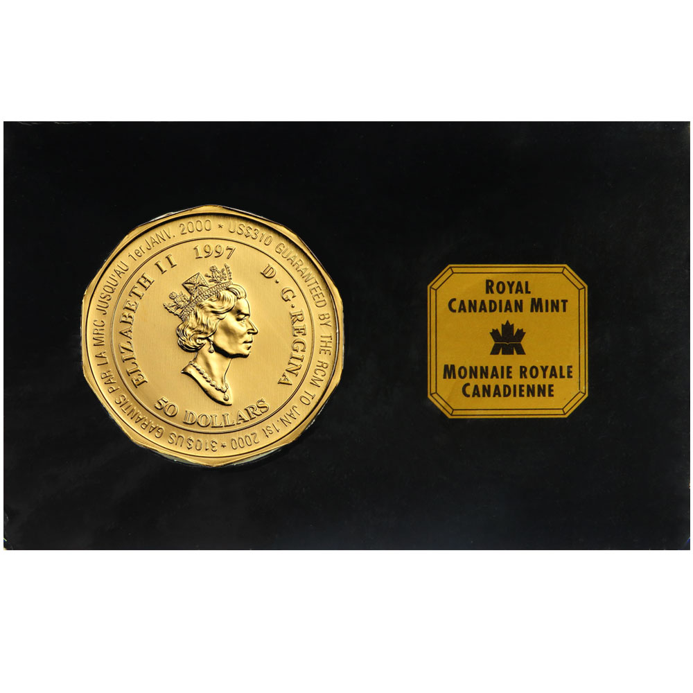 1997 $50 Gold Canadian RCMP .9999 1 oz Mountie Coin - Pinehurst Coins