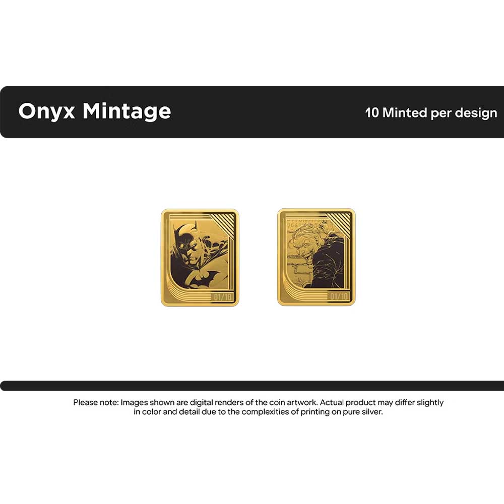 2025 The Art of DC Comics Trading Coins 2pc Set in Sealed Box By