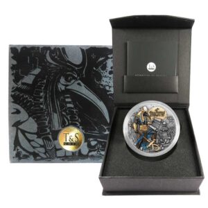 2025 Thoth 2 oz Antiqued Silver Coin By T&S Coin Mintage of 500