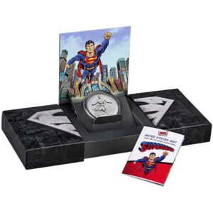 2025 Superman DC Comics 2.5 oz Silver Medal