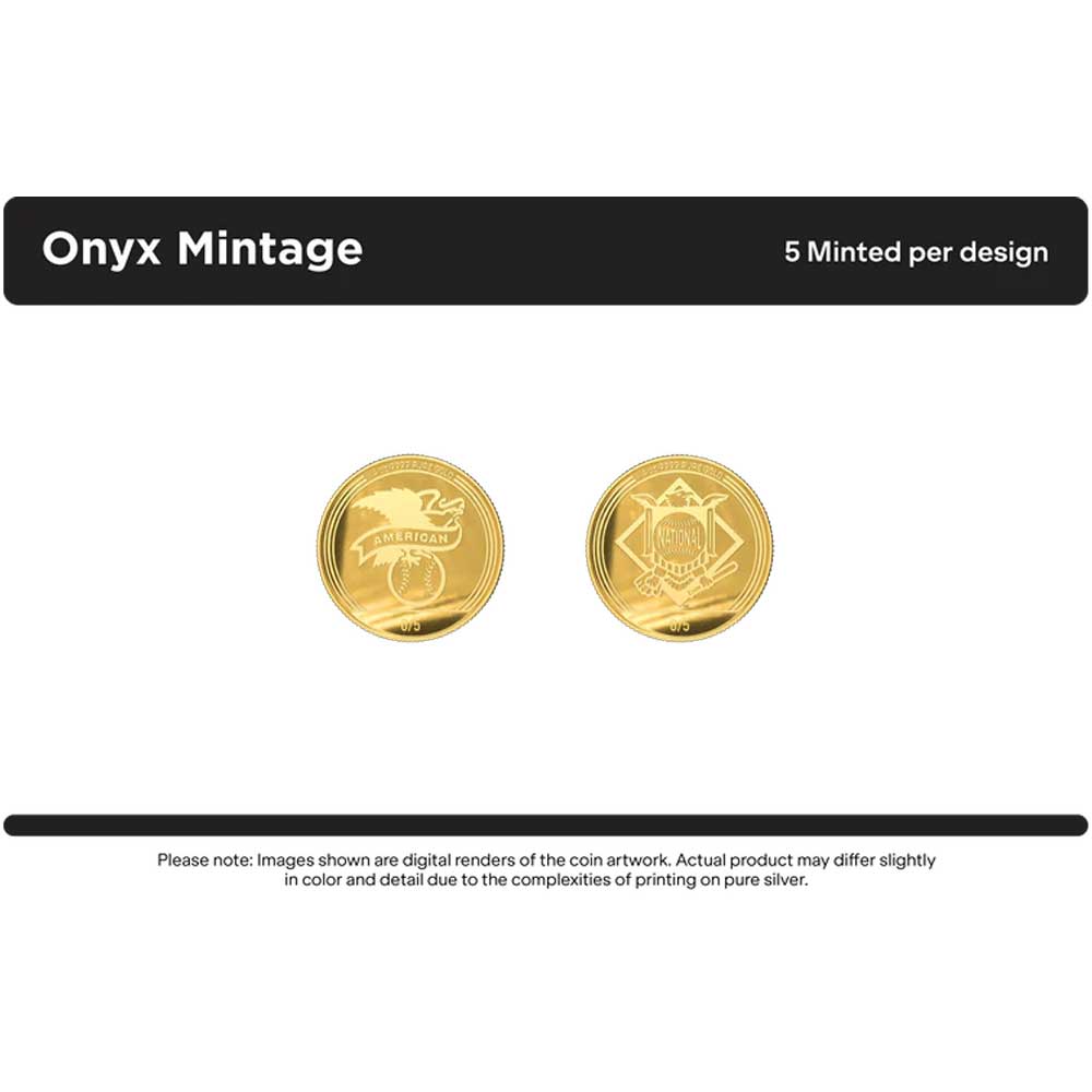 2025 Major League Baseball MLB Trading Coins 2pc Set in Sealed Box