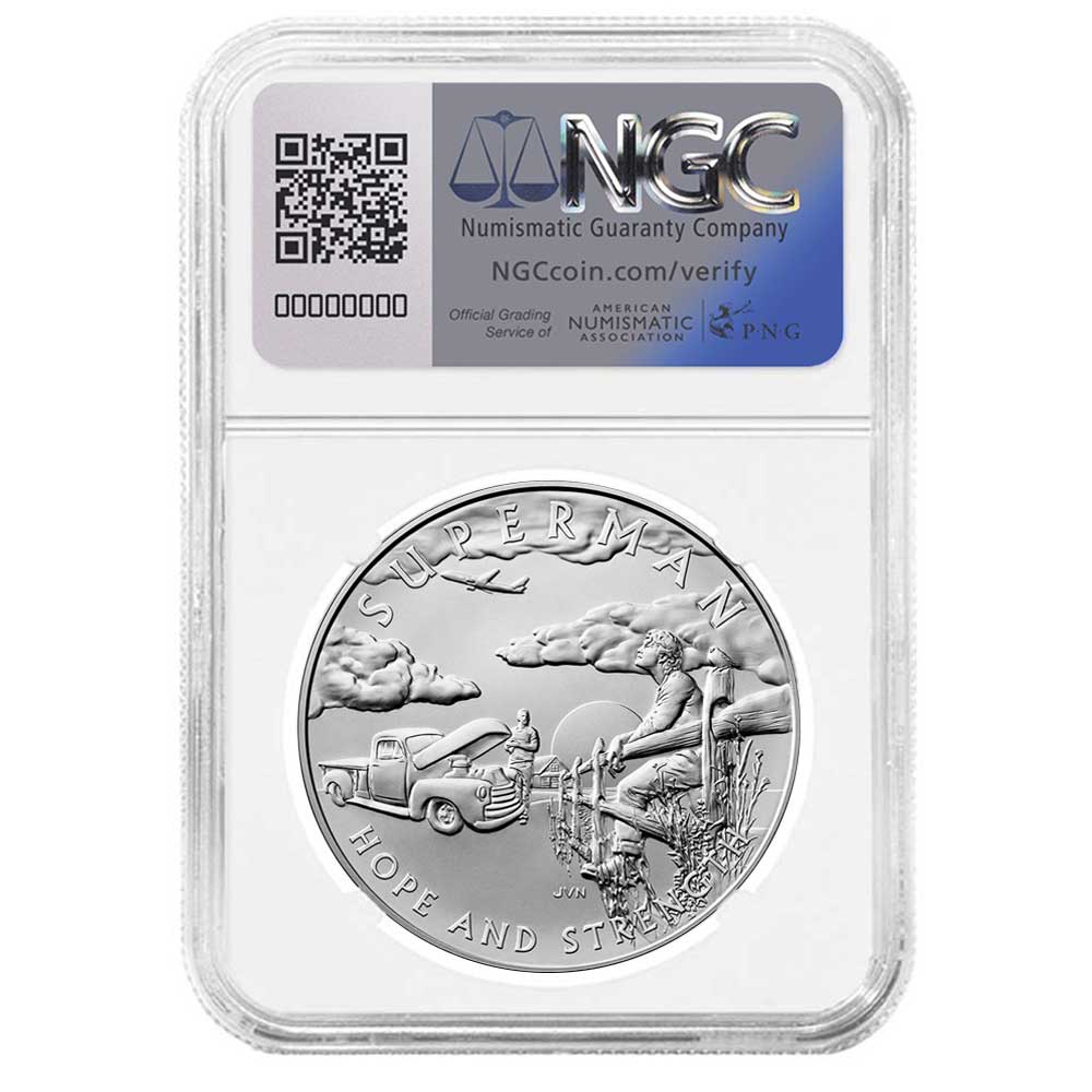 2025 Superman DC Comics 1 oz Silver Medal - Pinehurst Coins