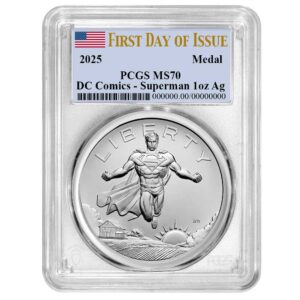 2025 Superman DC Comics 1 oz Silver Medal