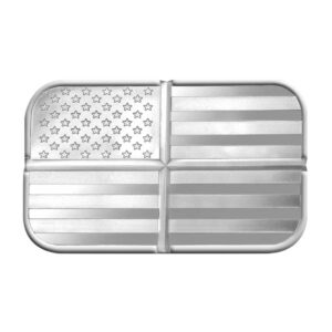 1 Troy oz SilverTowne Divisible American Flag .999 Fine Silver Bar Sealed (1/4 oz x 4)
