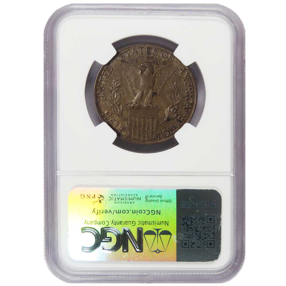 1915-S 50c Pan-Pacific Commemorative Half Dollar NGC MS64 Toned