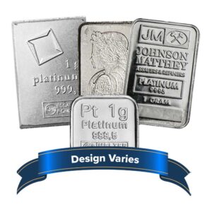 1 Gram Platinum Bar .9995 Secondary Market