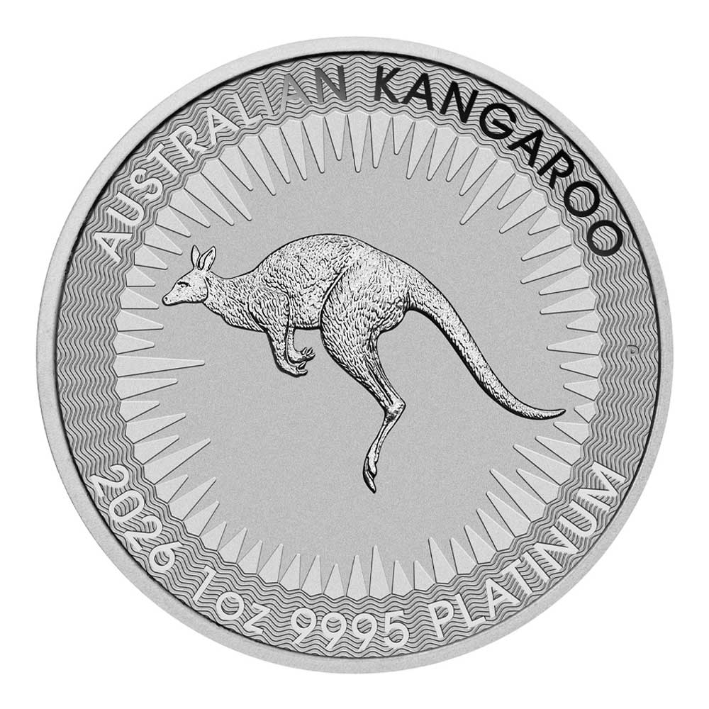 2026 $100 Platinum Australian Kangaroo 1 oz Brilliant Uncirculated