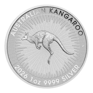 2026 $1 Silver Australian Kangaroo 1 oz Brilliant Uncirculated