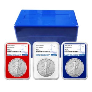 2026 $1 American Silver Eagle 3pc Set