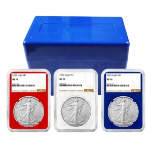 2026 $1 American Silver Eagle 3pc Set