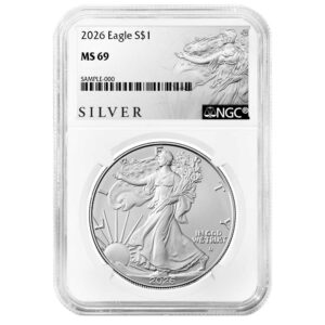 2026 $1 American Silver Eagle NGC MS69 ALS Label
