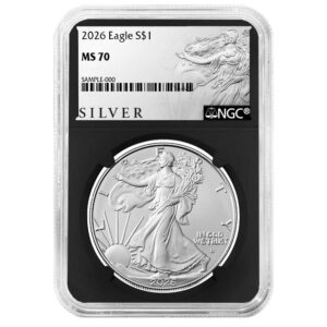 2026 $1 American Silver Eagle NGC MS70 ALS Label Retro Core