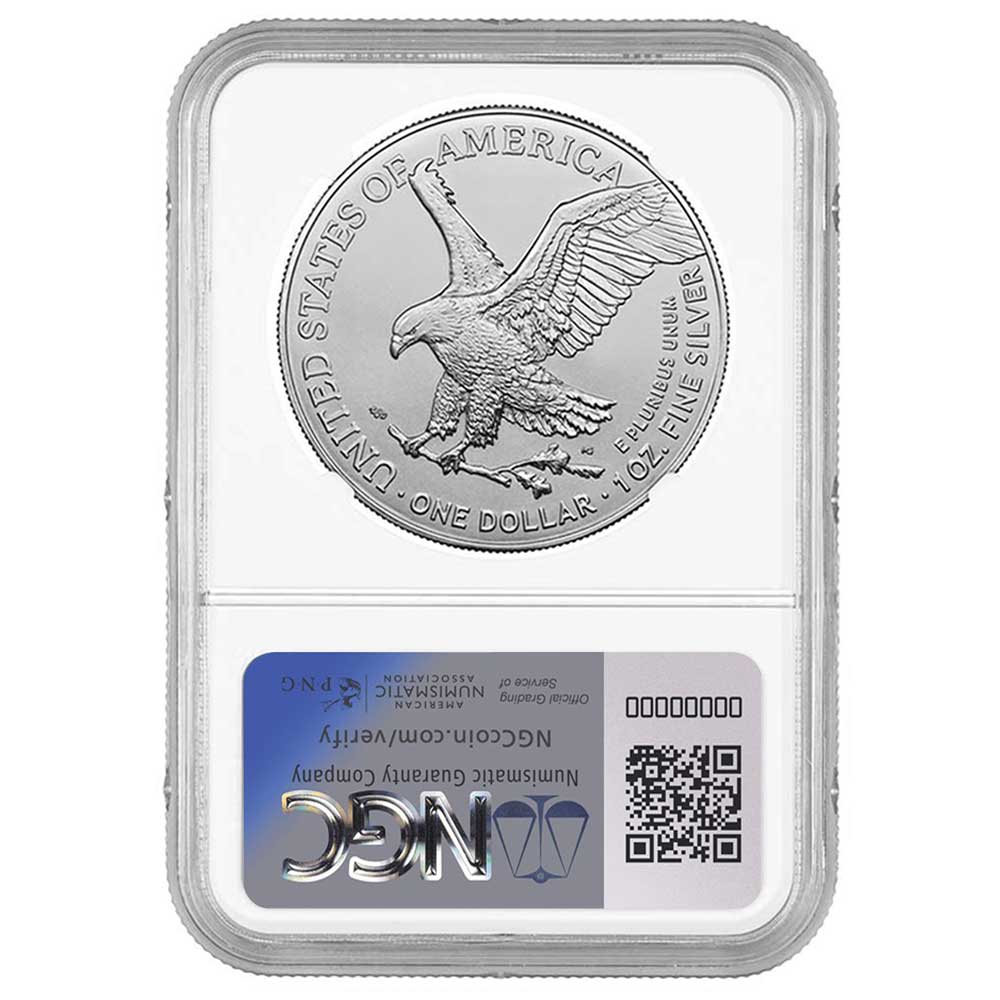 Presale - 2026 $1 American Silver Eagle NGC MS69 Brown Label