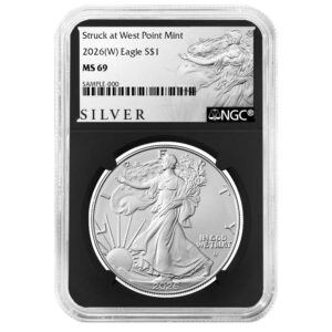 2026 (W) $1 American Silver Eagle NGC MS69 ALS Label Retro Core