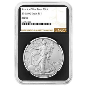 2026 (W) $1 American Silver Eagle NGC MS69 Brown Label Retro Core