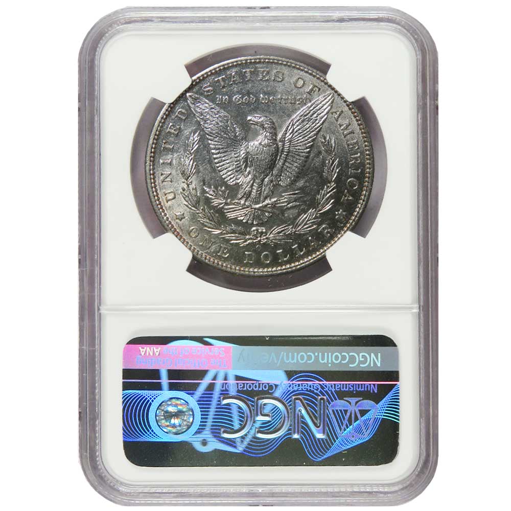 1895-O $1 Morgan Silver Dollar Key Date NGC AU55 - Pinehurst Coins