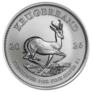 2026 South Africa Silver Krugerrand 1 oz Brilliant Uncirculated