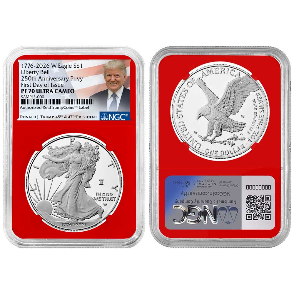 Presale - 2026-W Proof $1 American Silver Eagle NGC PF70UC FDI