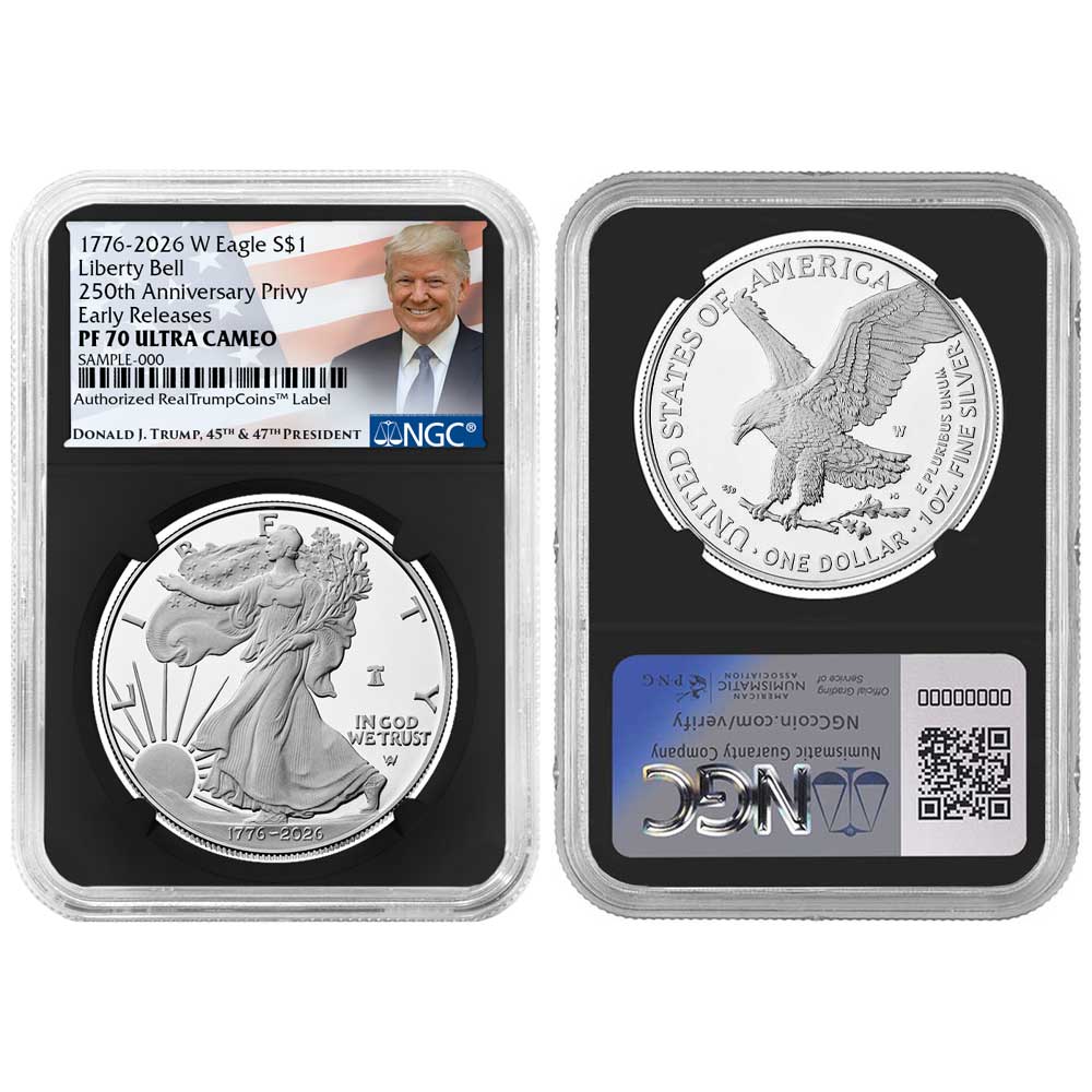 Presale - 2026-W Proof $1 American Silver Eagle NGC PF70UC ER