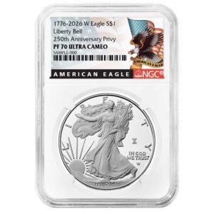 2026-W Proof $1 American Silver Eagle NGC PF70UC Black Label