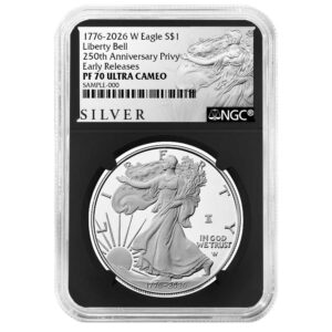 2026-W Proof $1 American Silver Eagle NGC PF70UC ER ALS Label Retro Core