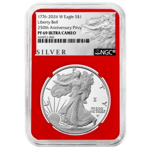 2026-W Proof $1 American Silver Eagle NGC PF69UC ALS Label Red Core