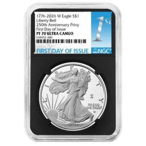 2026-W Proof $1 American Silver Eagle NGC PF70UC FDI First Label Retro Core