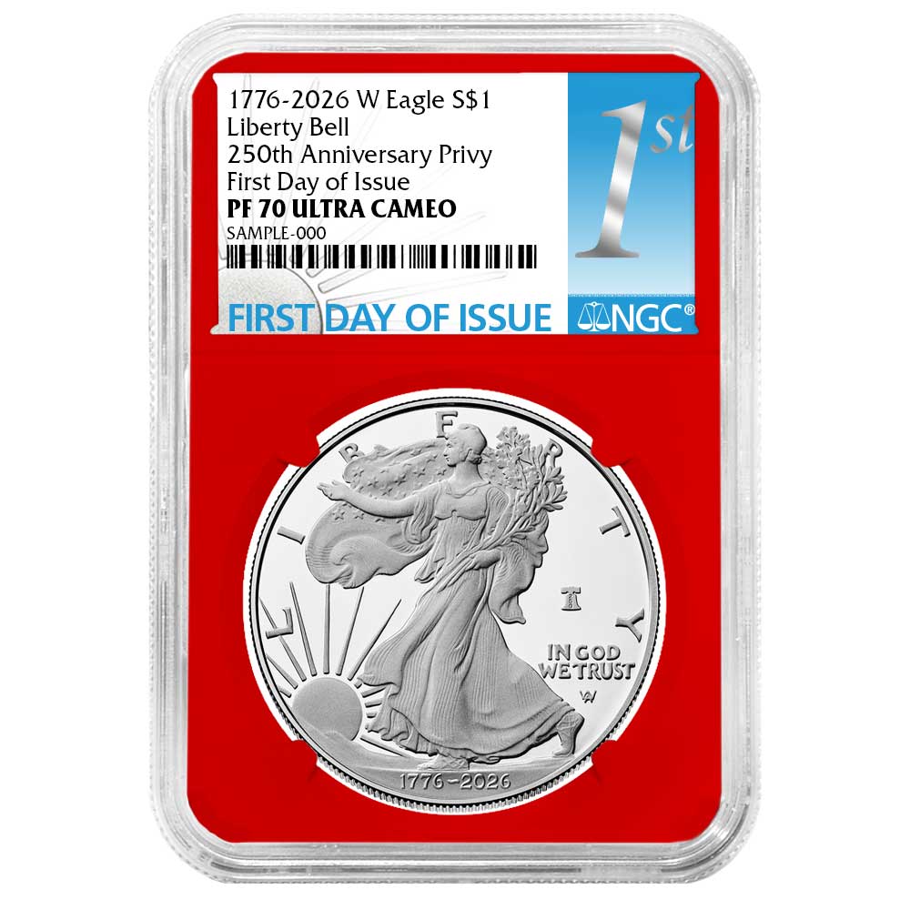 2026-W Proof $1 American Silver Eagle NGC PF70UC FDI First Label